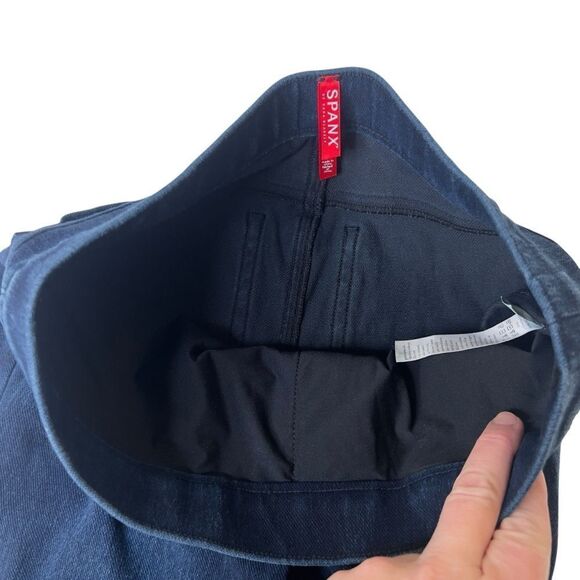 Spanx S/p Jean-ish Ankle Leggings Jeans Twilight Rinse - Picture 11 of 16